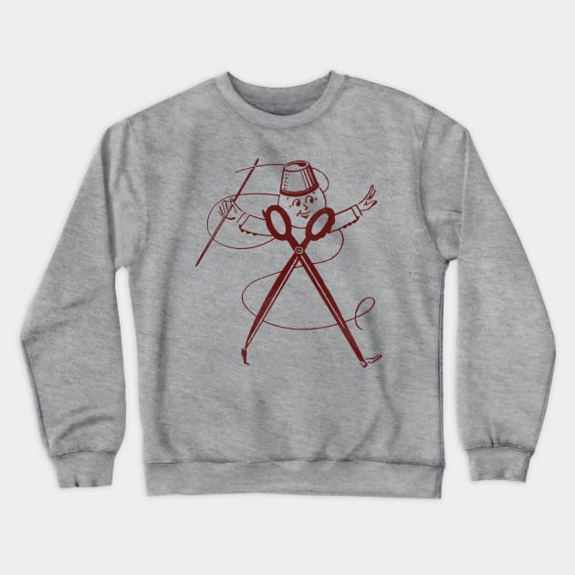 The Sewing Fairy Crewneck Sweatshirt by vokoban